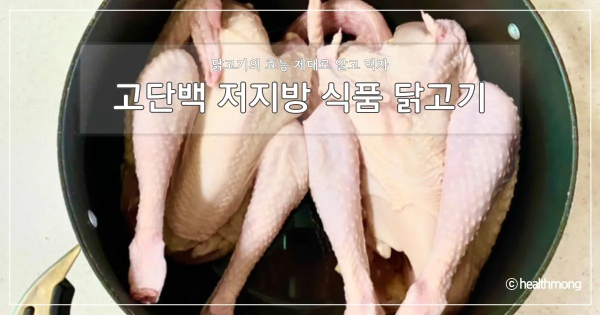 고단백 저지방 식품 닭고기