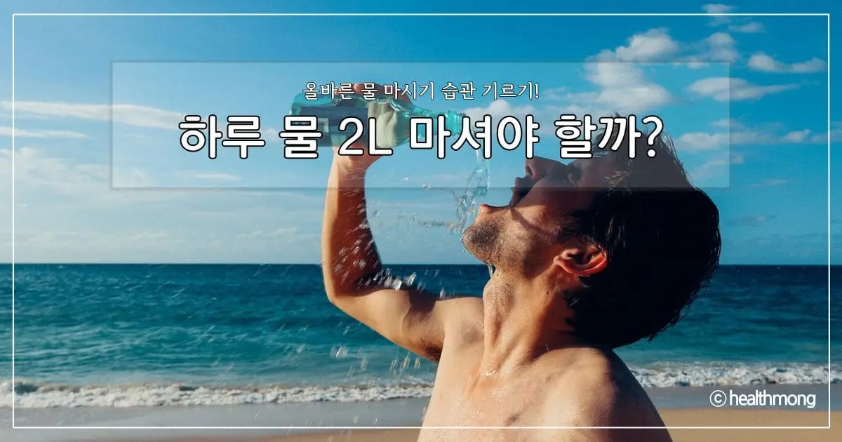 하루 물 2L